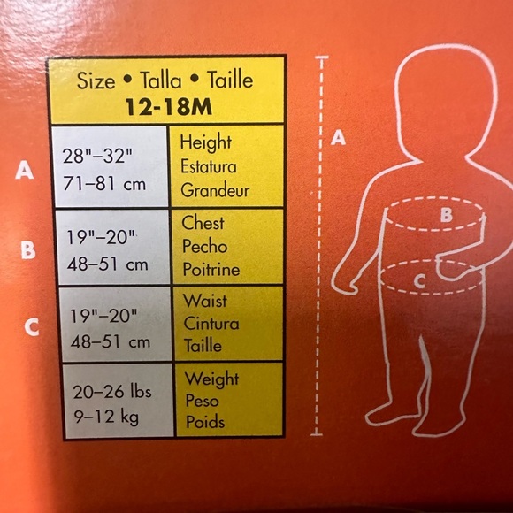 Disguise Tiny Treats Little Red Riding Hood costume size 12-18 months - Picture 4 of 5